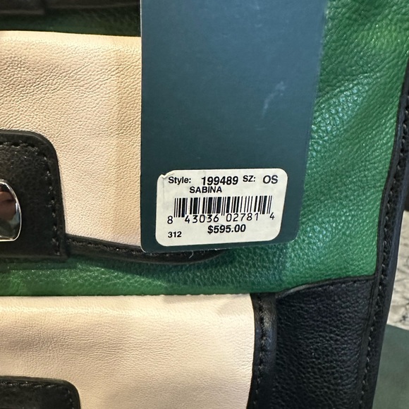 LOCKHEART satchel/Tote made of buttery soft leather and organization galore! NWT - Picture 6 of 6